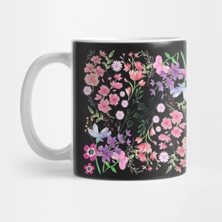 Watercolor Flowers Mug